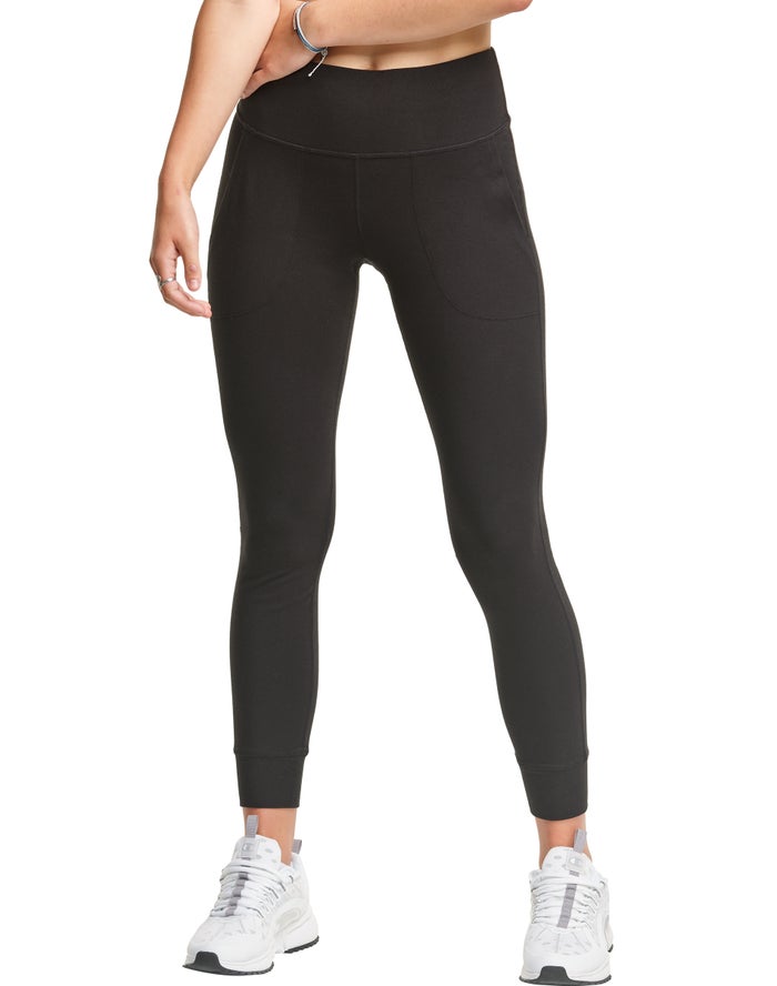 Leggings Champion Mujer - Authentic ( Negras ) 5018936-NI